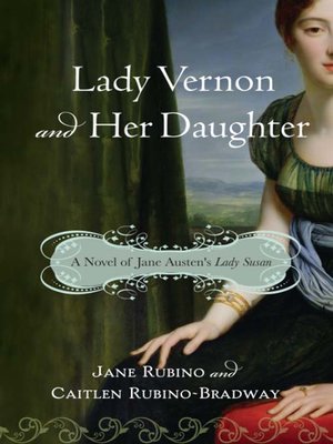 Lady Vernon and Her Daughter - ebook